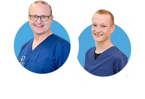 Dr. med. dent. Thomas Schroeder und Dr. Gutwerk